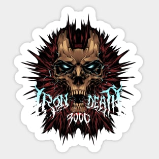IRON DEATH 3000 ! Sticker